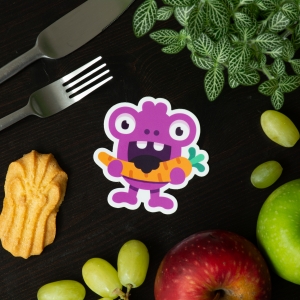 Image of the product The creative monsters, from the product category Stickers