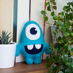 Image of the product Blue Eddy, from the product category Cuddly toys
